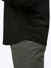 AO Long Sleeve Curve-Hem Tee