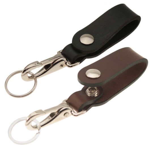 Leather Belt Key Holder Super Duty - Snap Open