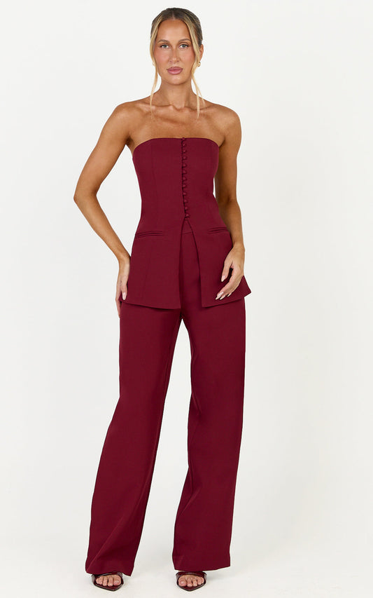 Amelia Two Piece Top and Pant Set
