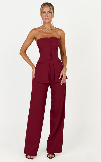 Amelia Two Piece Top and Pant Set