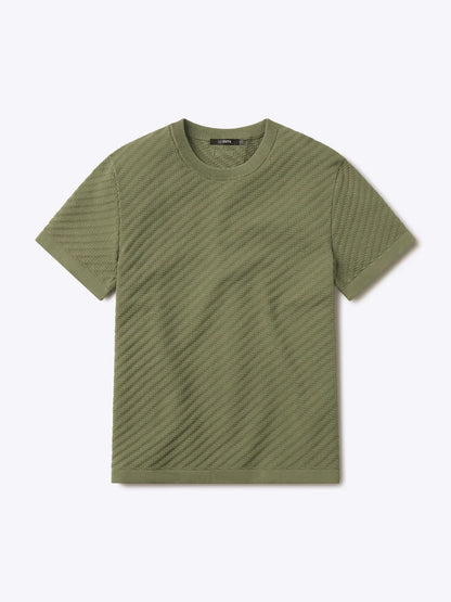 Riviera Knit Textured Tee