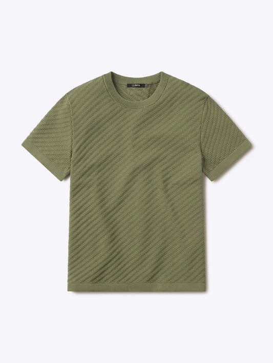 Riviera Knit Textured Tee