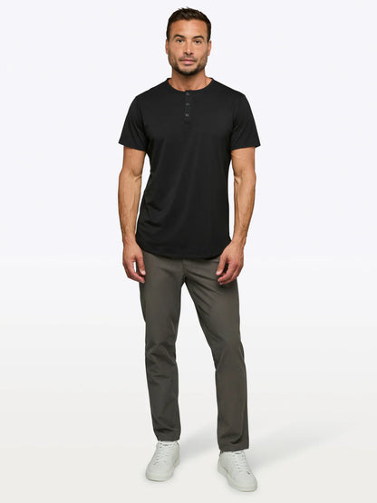 AO Henley Curve-Hem