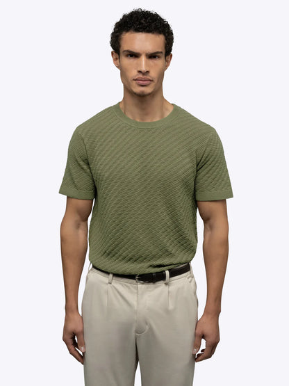 Riviera Knit Textured Tee