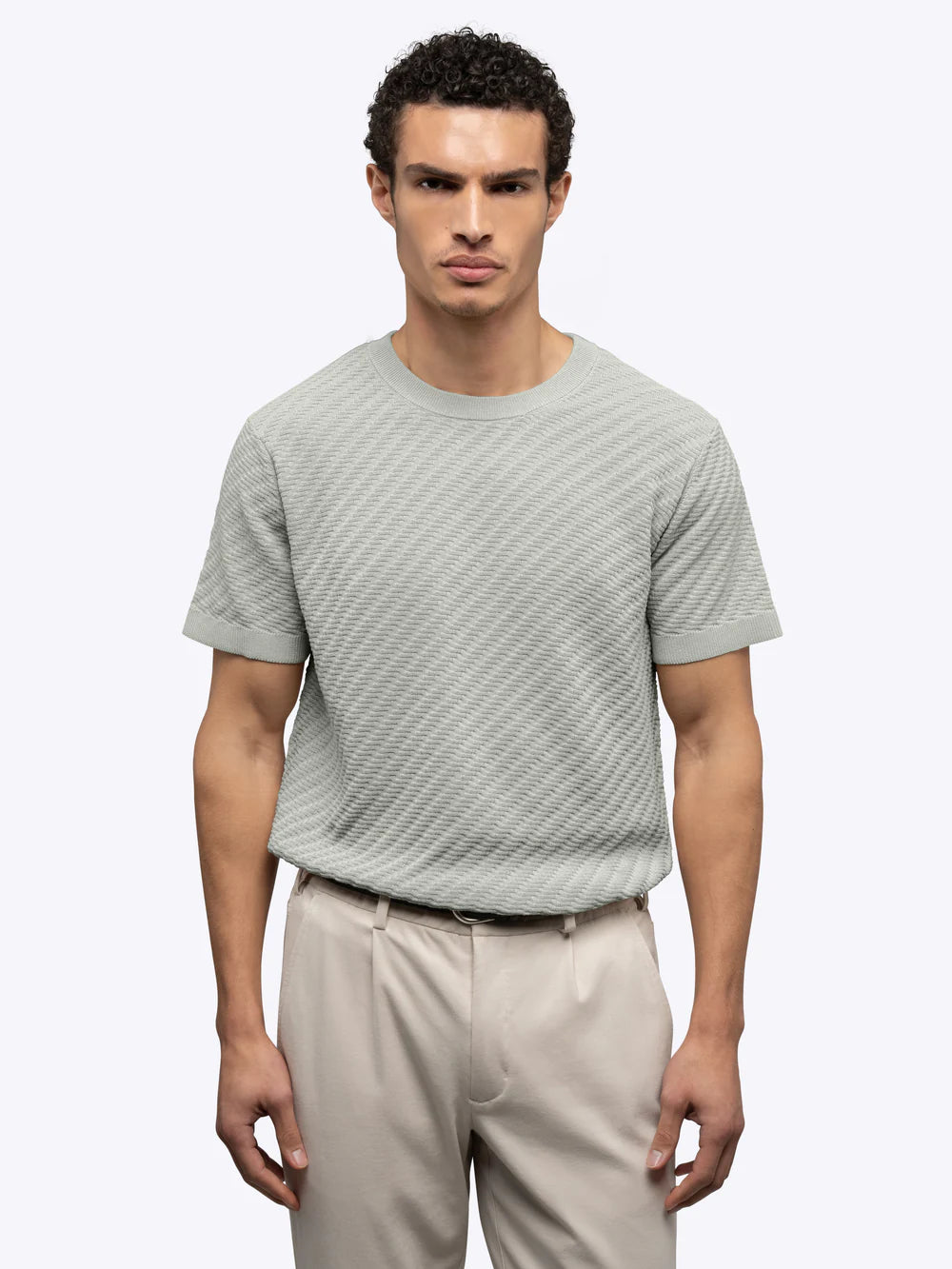 Riviera Knit Textured Tee