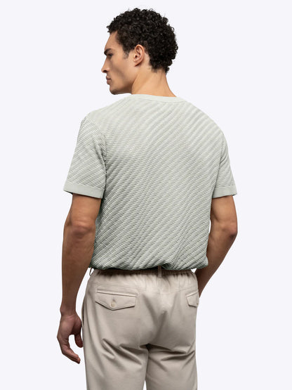 Riviera Knit Textured Tee