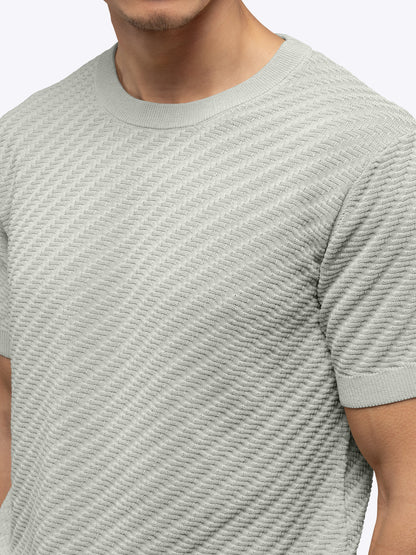 Riviera Knit Textured Tee