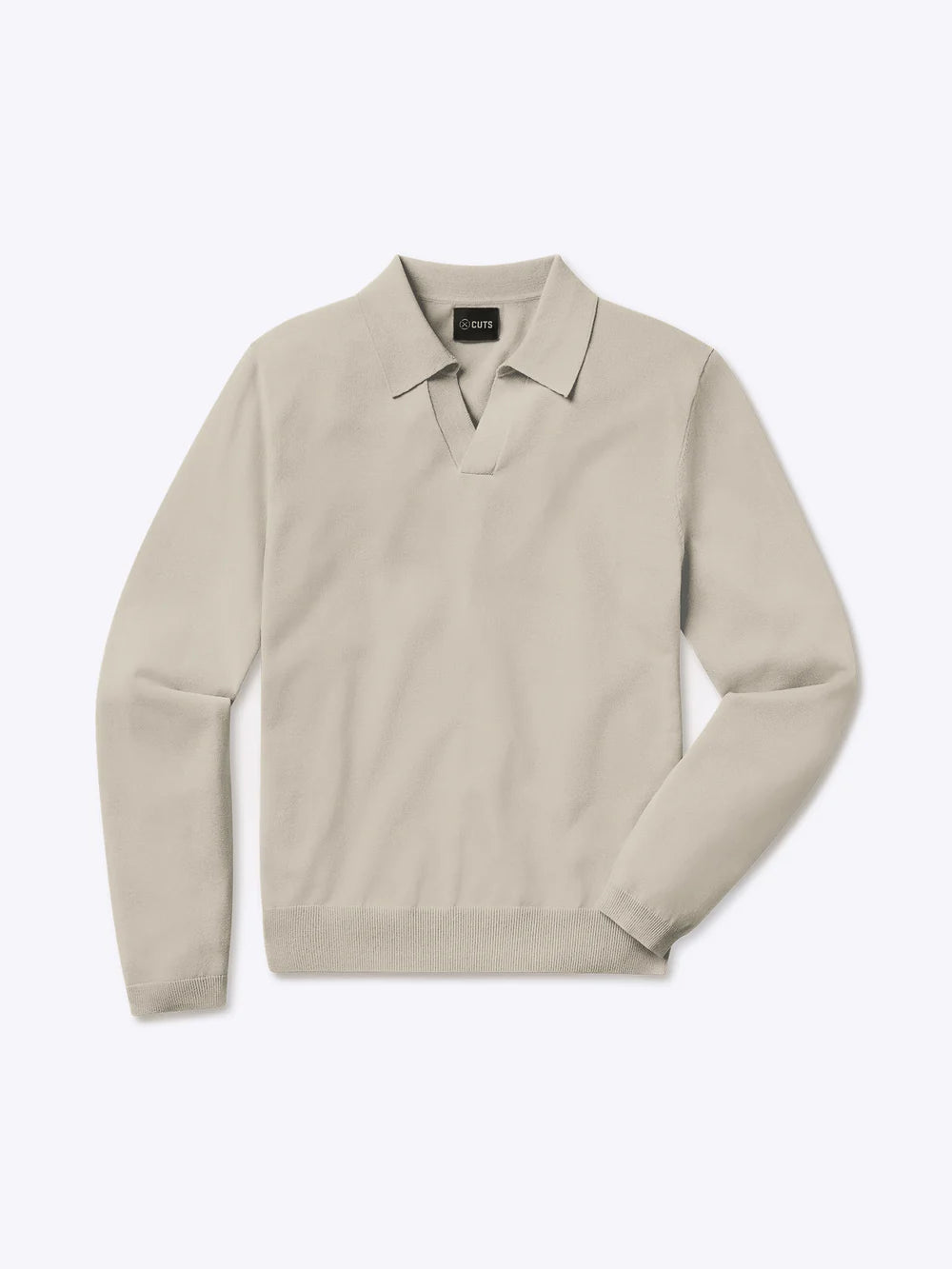 Riviera Knit Long Sleeve Polo