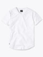 AO V-Neck Curve-Hem Tee