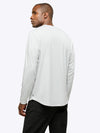 AO Long Sleeve Henley Curve-Hem