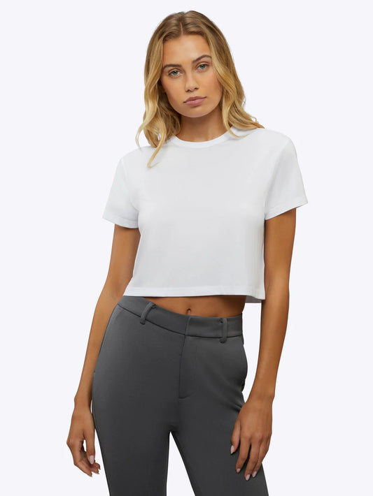 Almost Friday Tee Cropped